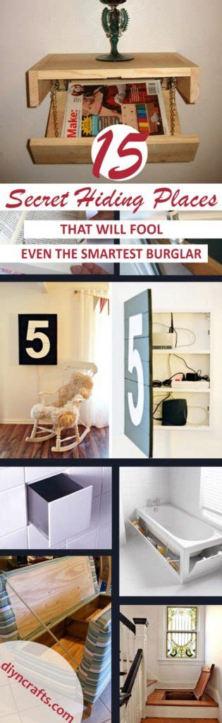 15 Secret Hiding Places That Will Fool Even The Smartest Burglar Diy