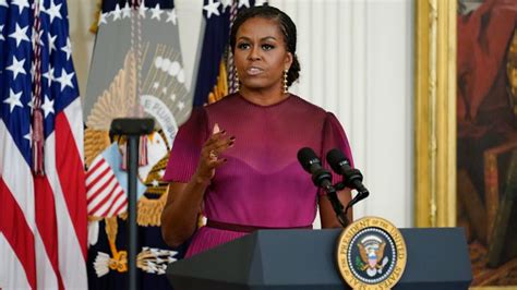 michelle obama portrait unveiling speech the latest american woman to speak truth to power