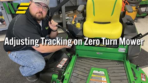 How To Adjust Zero Turn Mower Steering Alignment John Deere Mower