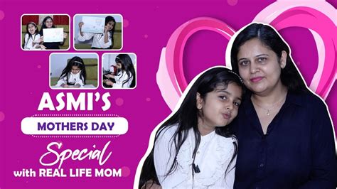 anupamaa fame asmi deo celebrates mothers day with real life mom india forums youtube