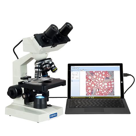 Omax Md82es10 40x 2000x Digital Led Compound Microscope