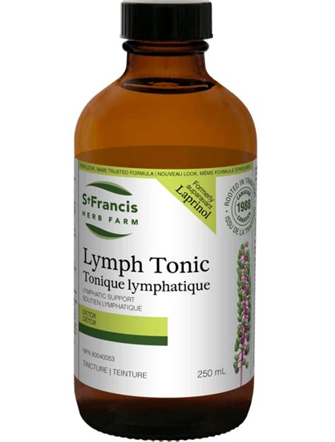 st francis herb farm lymph tonic formerly laprinol 250 ml