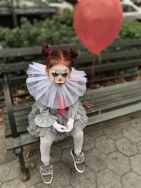 Pennywise Toddler Costume Scary Halloween Costumes Themed Halloween