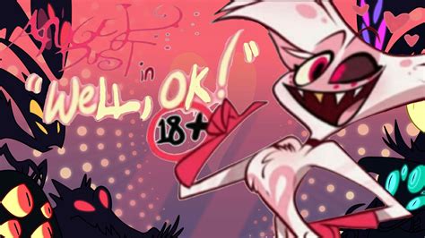 I Saw This Template And Immediately Added Naked Angel Dust R HazbinHotel