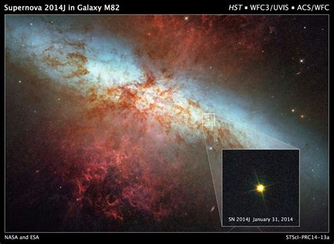 Images Ofsupernova Explosion In Messier 82 Space Telescope Hubble
