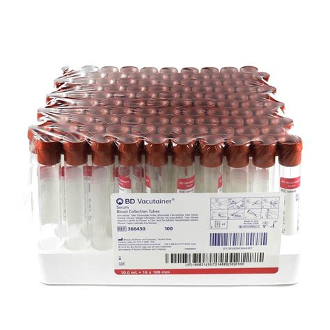 Blood Collection Tube Bd Vacutainer® Mcguff Medical Products