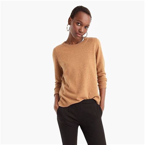 Jcrew Long Sleeve Everyday Cashmere Crewneck Sweater Right Side