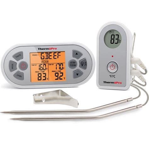 Tp 22 Digital Wireless Remote Meat Bbq Grill Cooking Thermometer