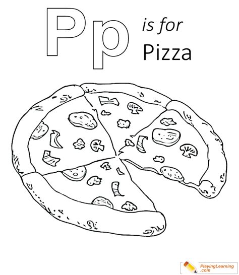 Use ctrl + f in your browser to quickly search on this page. P Is For Pizza Coloring Page 01 | Free P Is For Pizza ...
