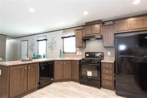 Twenty One 16 X 80 Mobile Homes Youll Love Featured Homes Kitchen