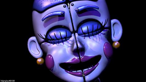 Balloras Custom Night Jumpscare C4dfnaf By Thespringyanawoo On