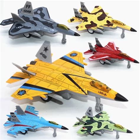 150 Alloy Military Model Toy Lifelike Warplane Kids Children With Pull