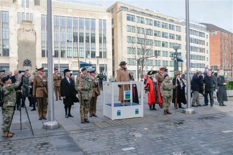 Why Hundreds Of Soldiers Were Marching Through Bristol Today Bristol Live