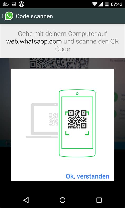 Qr Code Mit Whatsapp Scannen Für Whatsapp Web Rebrob