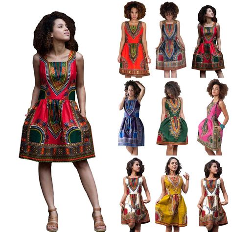 African Print Dashiki Dress Addicted2fashion