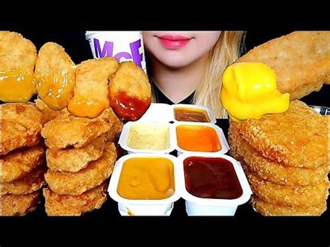 Find the newest eating chicken nuggets meme. ASMR HASH BROWNS CHICKEN NUGGETS OREO MCFLURRY Mukbang ...