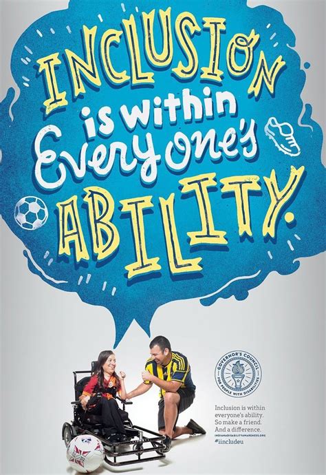 Awareness Campaign Disability Awareness Education Poster Social