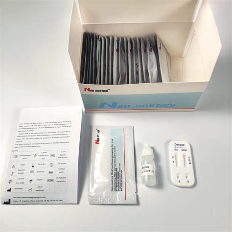 Hight Accuracy Rapid Diagnostic Test Dengue Igg Igm Ns Combo Rapid Test Kit China Rapid