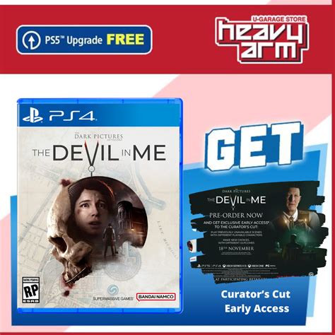 PS4 The Dark Pictures Anthology The Devil In Me English HeavyArm Store