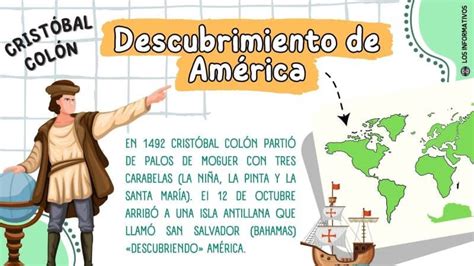 Cristóbal Colón Y El Descubrimiento De América Resumen