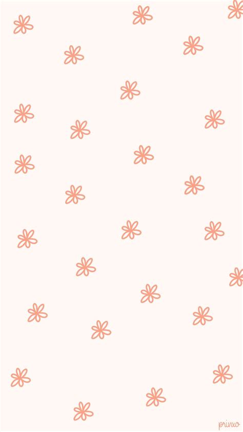 Included seamless patterns, 30 blocks and amazing artboards. March flowers wallpaper (pink) in 2020 | Cute patterns ...