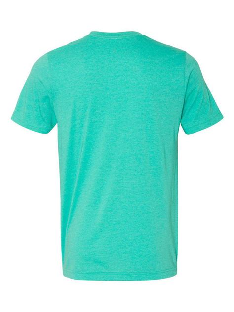 Bella Canvas Unisex Short Sleeve Heather Jersey T Shirt 3001c Sea Green Sm For Sale Online Ebay
