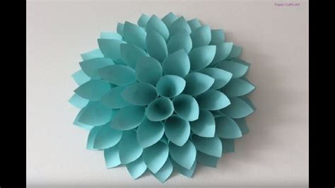 Origami Big Paper Flowers Diy Giant Flowers Diy Wall Decor Paper