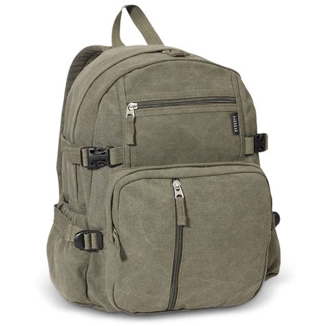 Everest Canvas Backpack Medium Free Shipping