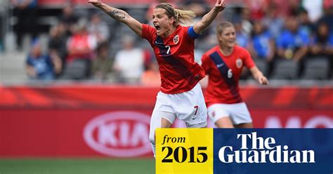 norway play up to stereotype in retort to critics of women s world cup women s world cup 2015