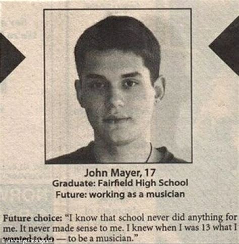 John Mayer Shares Throwback Newspaper Clipping Of Himself From 1995