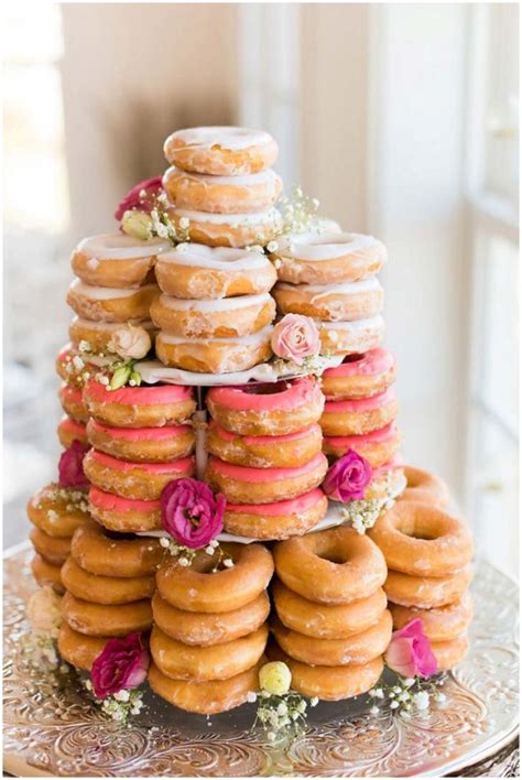 Donut Wedding Cake Cake Magazine