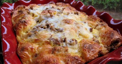 Bake for approximately 40 minutes, until the casserole is bubbling. 10 Best Breakfast Casserole Velveeta Cheese Recipes