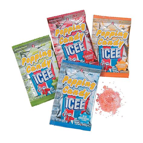 Icee Popping Candy In Bulk Bag8 Ounces 250 Count