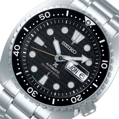 Seiko Prospex King Turtle Automatic Silver Steel Divers Mens Watch