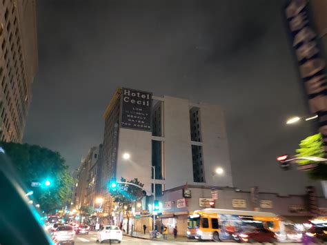 Dubbed creepy nicknames such as hotel death and the suicide, the cecil hotel harbors a dark history as a hotbed for death, suicide, and murder. I drove by the cecil hotel today : elisalam