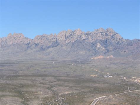 Organ Mountains Desert Peaks National Monument Map