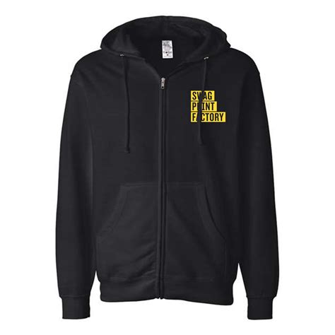 Hoodie Independent Trading Co Full Zip Ss4500z Swag Print Factory