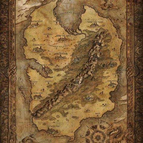 Francesca Baerald Freelance Fantasy Map Artist And Cartographer Game