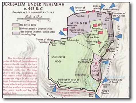 Walls Of Jerusalem In Nehemiahs Day Shereen Walter