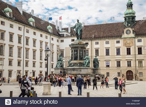Vienna Austria September 15 2019 Monument To Francis Ii In A