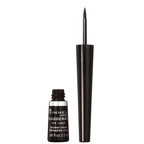 Rimmel Exaggerate Liquid Eye Liner 001 100 Black