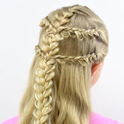 You cut them short or keep it long or make it look rugged and tough. Viking Braids - Babes In Hairland