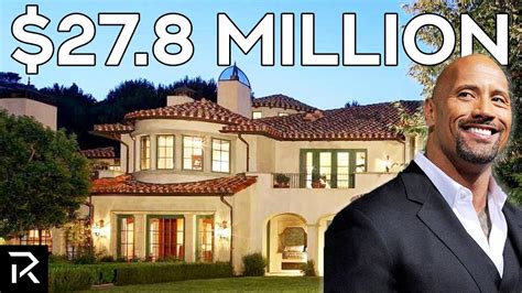 Dwayne The Rock Johnsons New Beverly Hills Mansion
