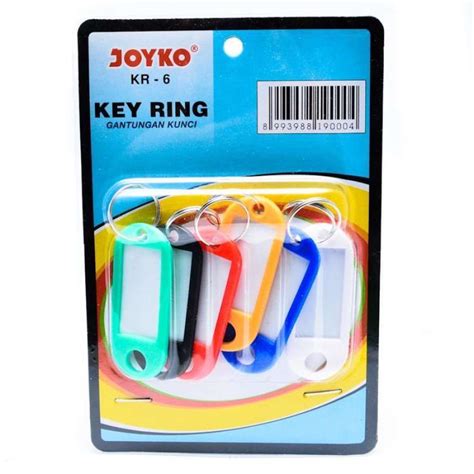 Jual Gantungan Kunci Joyko Kr 6 Joyko Key Ring Kr 6 Pak Isi 6 Pcs