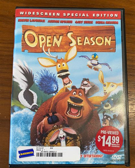 Open Season Dvd 2007 Widescreen 43396156944 Ebay