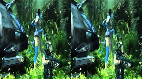 Side by side (sbs) 3. Avatar 3D (2009) BluRay 720p HD - YouTube