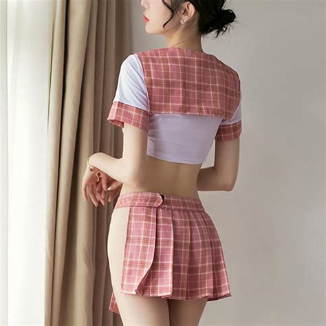2020 Womens Naughty Japan Sexy School Girl Student Uniform Cosplay