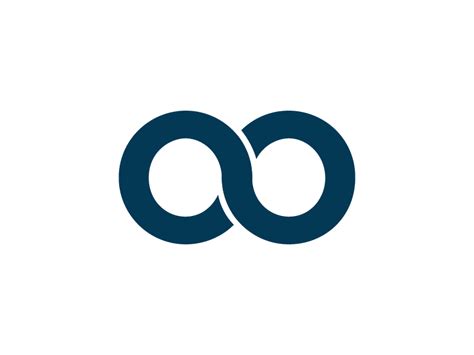 The Letter O Is Made Up Of Two Circles One In Blue And One In White