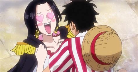 New One Piece Episode Brings Out Luffy X Boa Shippers In Full Force