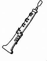 Oboe Ausmalbild Mentamaschocolate sketch template